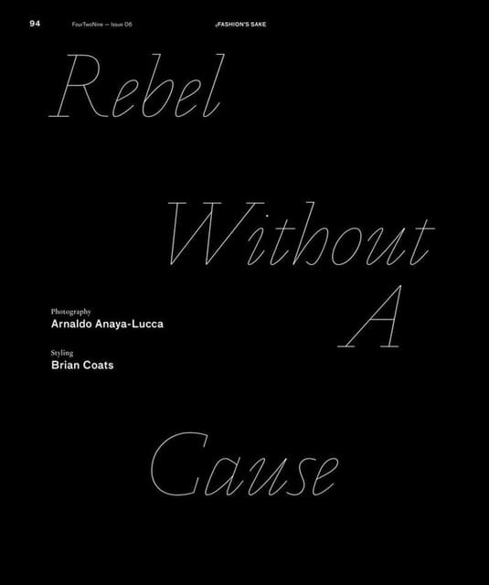Four Two Nine Magazine Rebel Without a C...