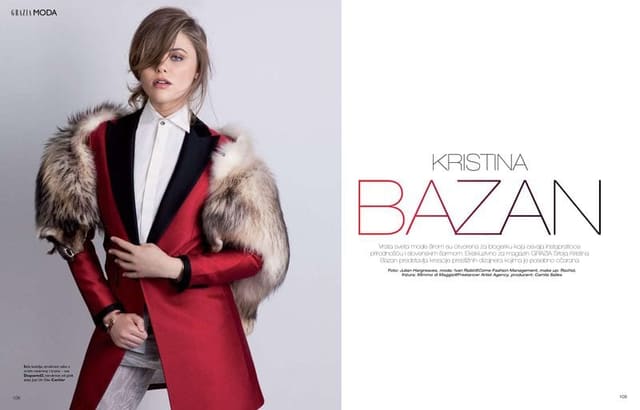 KRISTINA BAZAN — Grazia Serbia