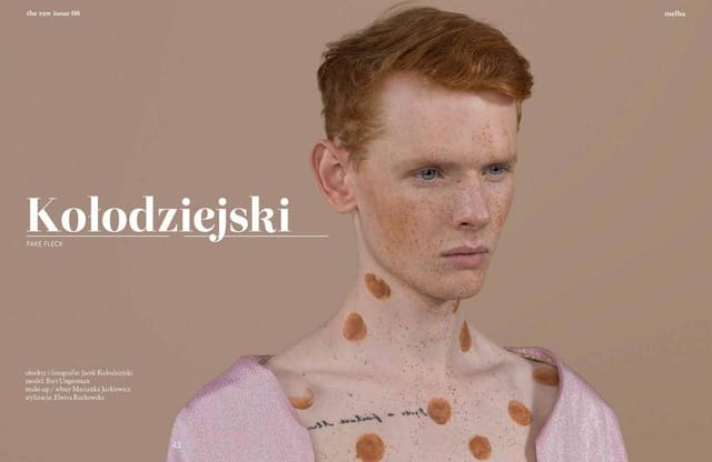Fake Fleck for Melba Magazine