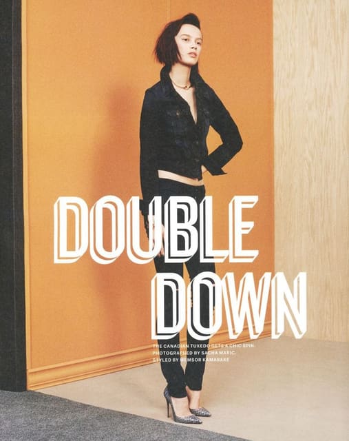 Double Down by Sacha Maric — Nylon Magazine