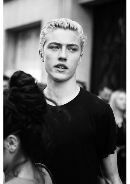 Lucky Blue Smith by Robin Joris Paris SS... — Vanity Teen Magazine