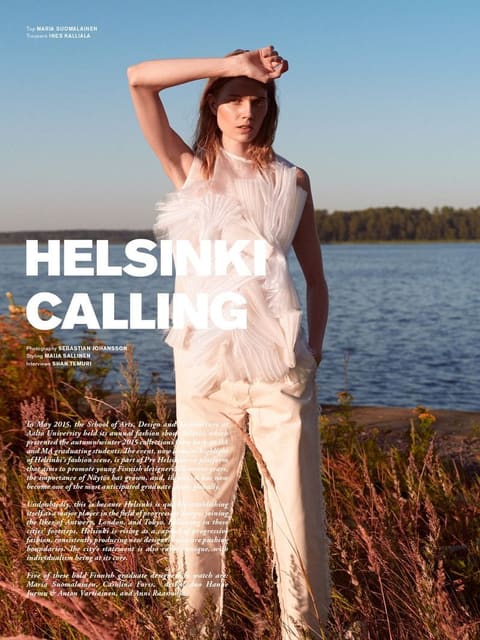 Helsinki Calling, by Sebastian Johansson — Archetype Magazine
