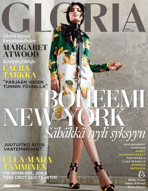 Gloria Magazine Finland August 2015 Cove...