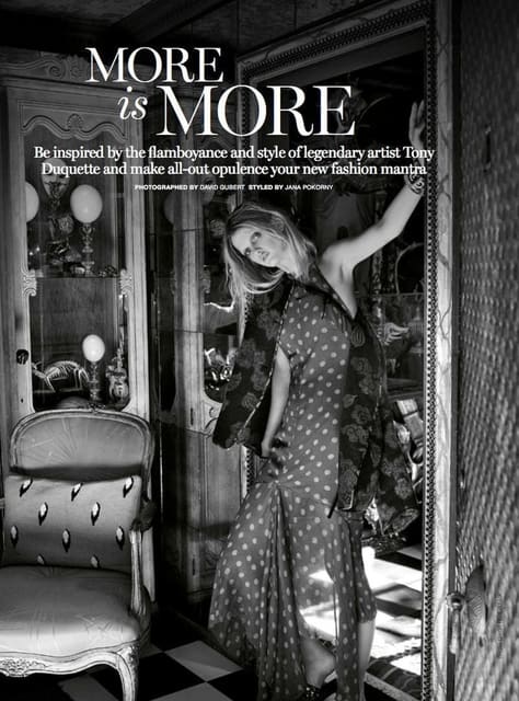 More Is More — Marie Claire Australia