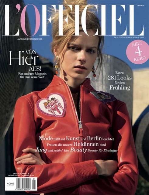 L'Officiel Germany January/February 2016... — L'Officiel Germany