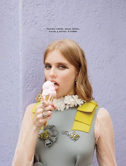 DINER GIRL — Elle Mexico