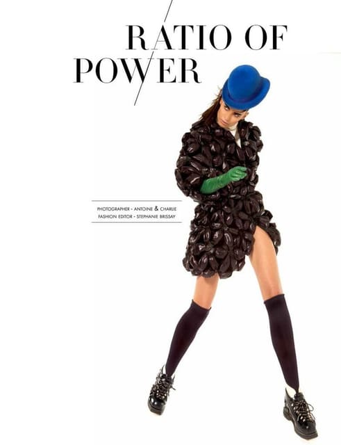 Ratio of Power by Antoine and Charlie — So' Chic Magazine