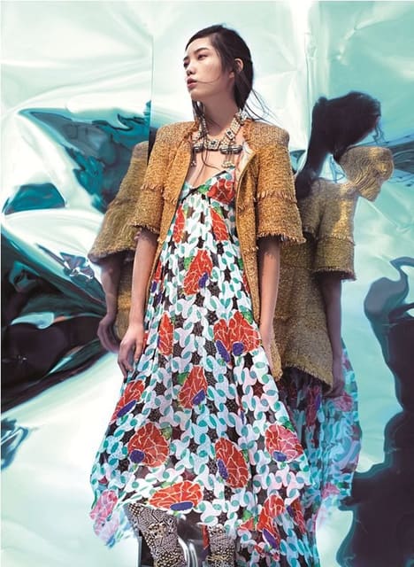 Lost in Reflection — Marie Claire China