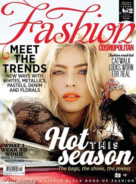 Cosmopolitan UK March 2014 Cover by Ben ... — Cosmopolitan UK