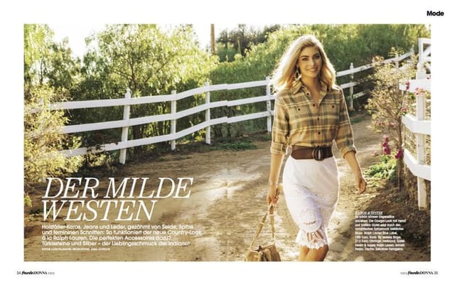 Der Milde Westen for Freudin by Lars Pillmann — Donna Magazine Germany