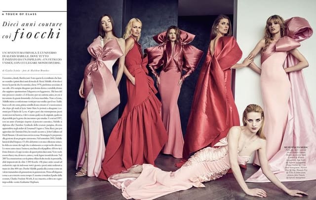 Dieci anni couture coi fiocchi — Ladies Magazine