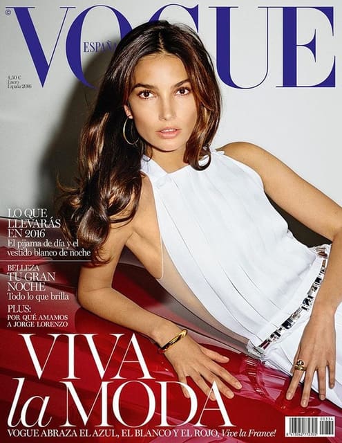 Vogue Espana January 2016 Cover — Vogue España