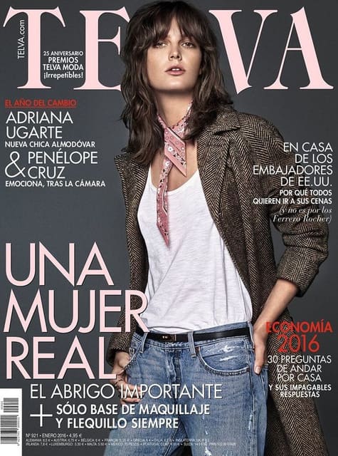 Telva January 2016 Cover — Telva