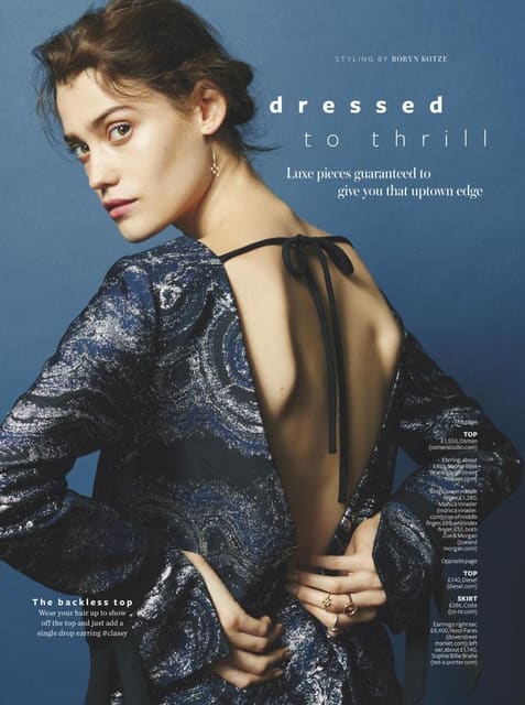 Dressed To Thrill — InStyle UK