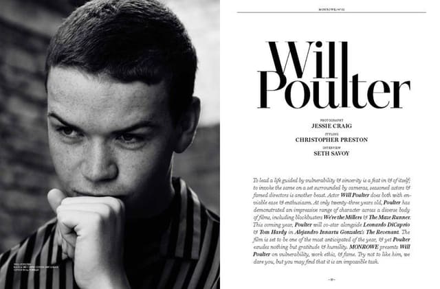 Will Poulter — MONROWE Magazine