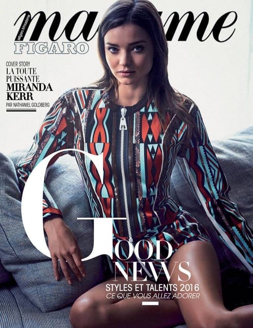 Madame Figaro December 2015 Cover — Madame Figaro