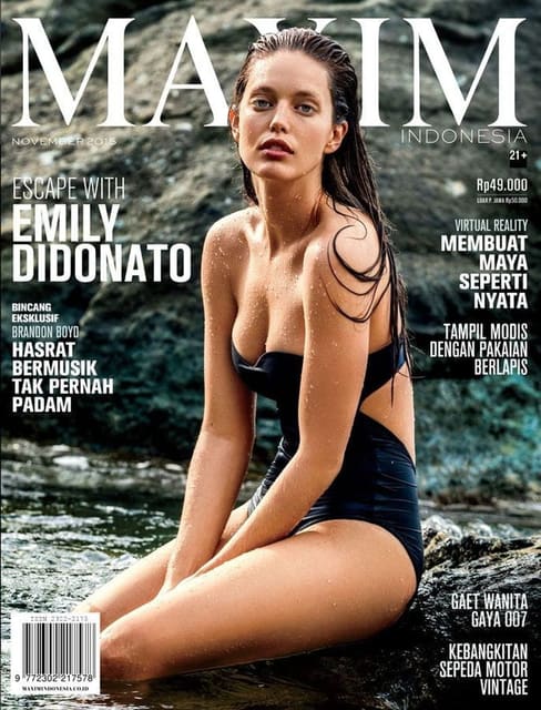 Maxim Indonesia November 2015 Cover