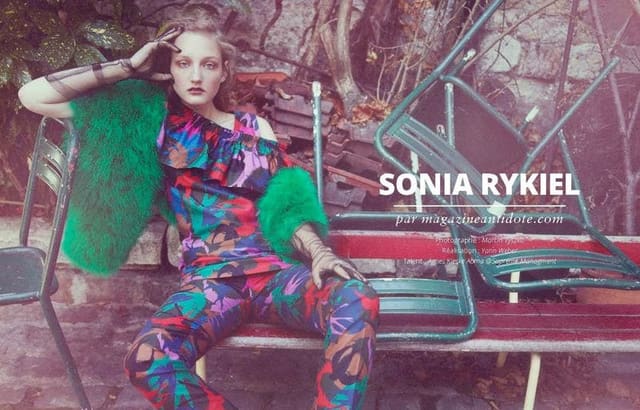 Sonia Rykiel par Magazineantidote.com — Online Antidote