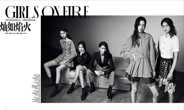 GIRLS ON FIRE — T Magazine China
