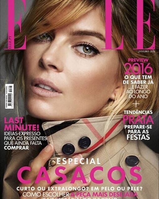 Elle Portugal January 2016 Cover — Elle Portugal