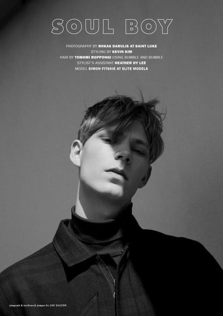 SOUL BOY — CLIENT Magazine