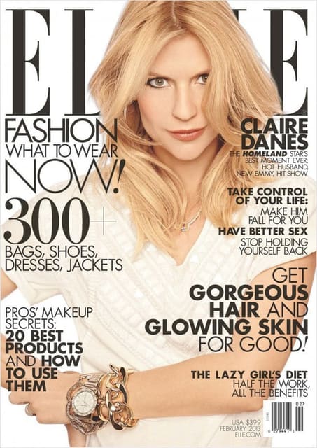 Elle February 2013 Covers — Elle U.S.