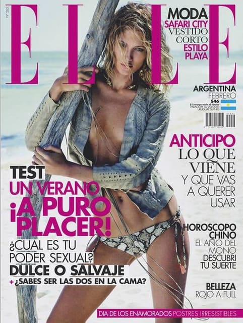 Elle Argentina February 2016 Cover — Elle Argentina