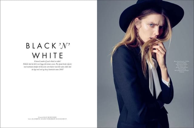 Black N White — Elle Denmark