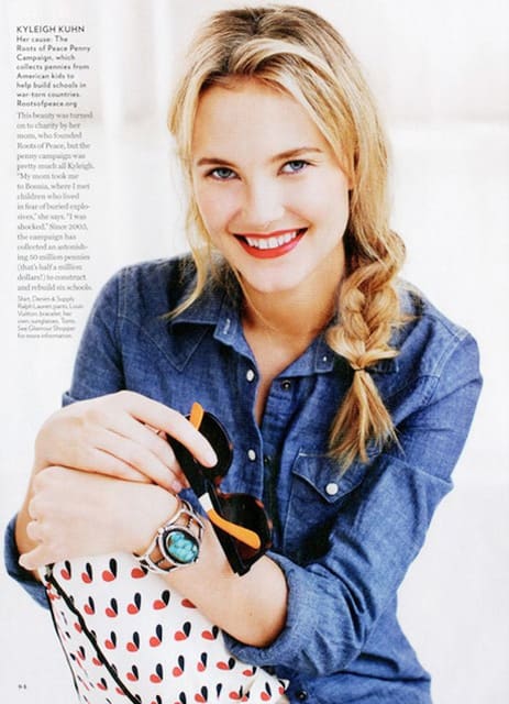 Models Give Back — Glamour Magazine U.S.
