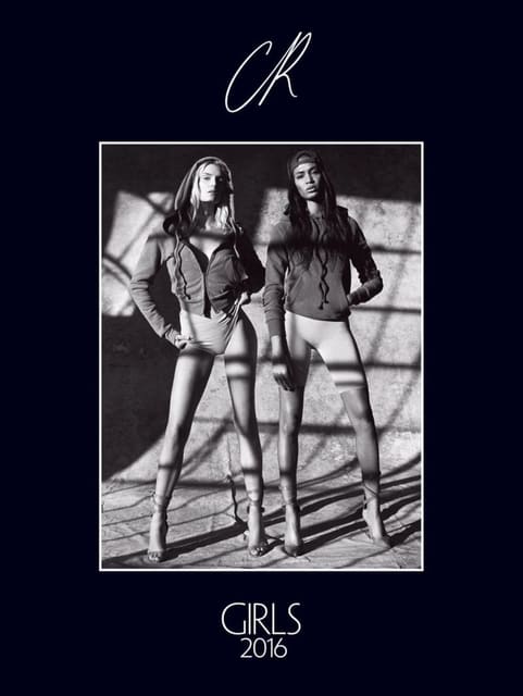 CR Girls 2016 Supplement Cover — CR Fashion Book