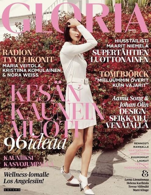 Gloria Magazine Summer 2015 Cover