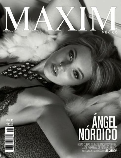 Maxim Mexico February 2016 Cover — Maxim Mexico