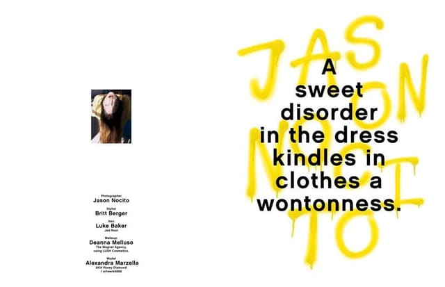 A sweet disorder in the dress kindles in... — S Magazine