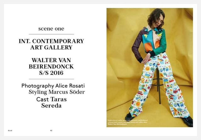 Scene One: Walter van Beirendonck — Bon Magazine