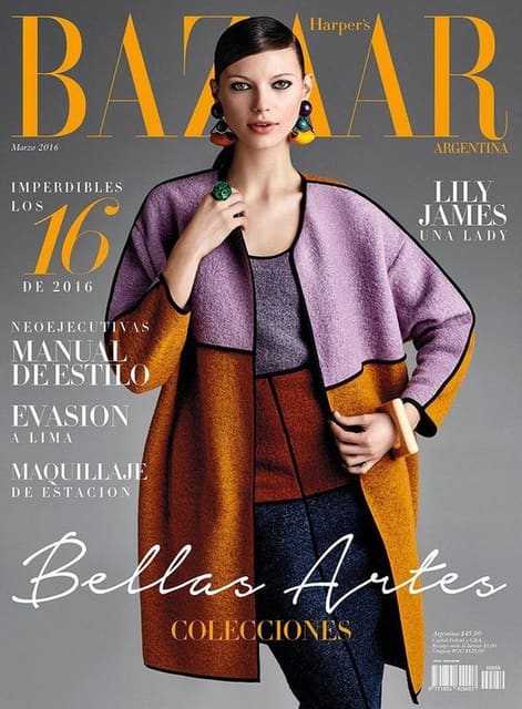 Harper's Bazaar Argentina March 2016 Cov... — Harper's Bazaar Argentina