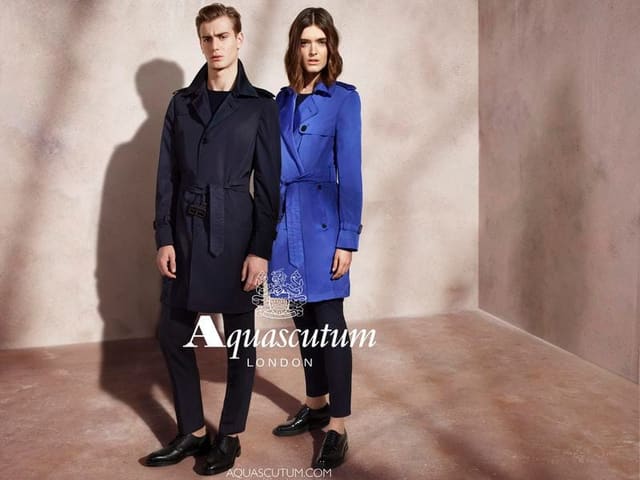 Aquascutum S/S 16 Campaign — Aquascutum