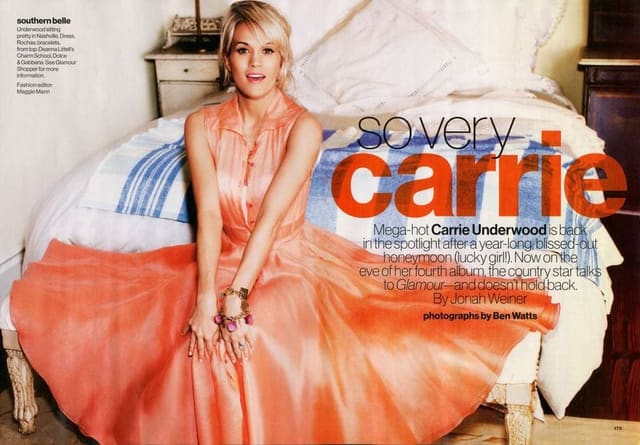 So Very Carrie — Glamour Magazine U.S.