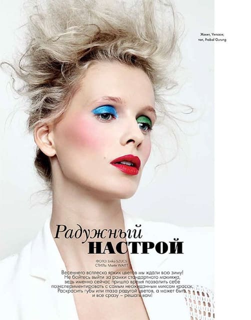 Tereza Bouchalova for ELLE Kazahstan — Elle Kazakhstan