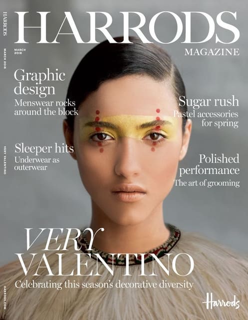 Harrod's March 2016 Cover — Harrods