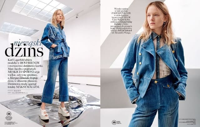 Not so tight jeans — Glamour Poland