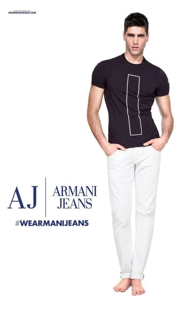 Wear Armani Jeans Capsule Campaign 2016 — Armani Jeans
