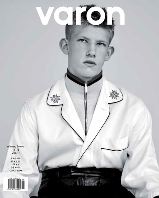 Varon Magazine Winter/Spring 2016 Cover — Varon Magazine
