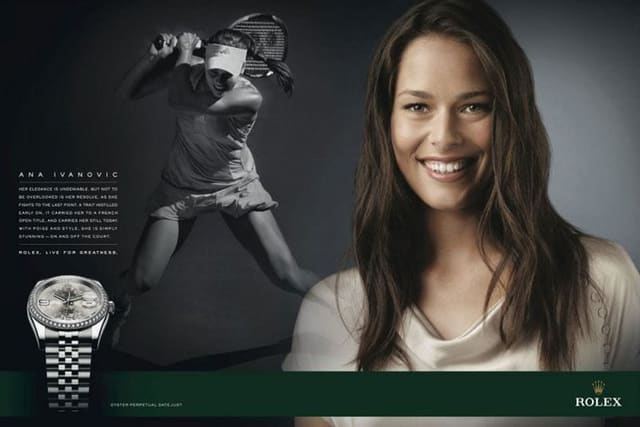 Ana Ivanovic for Rolex — Rolex
