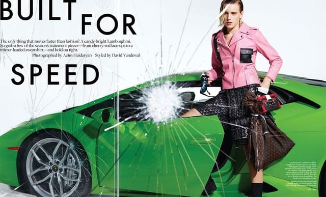 Built For Speed — Elle U.S.