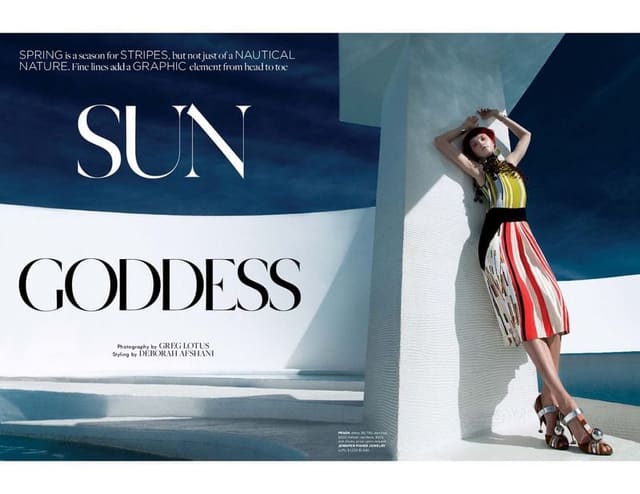 SUN GODDESS — C Magazine