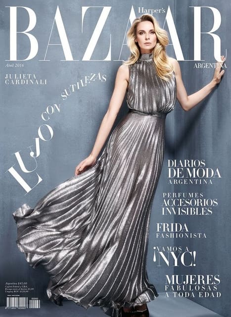 Harper's Bazaar Argentina April 2016 Cov... — Harper's Bazaar Argentina