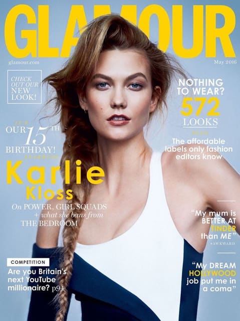 Glamour UK May 2016 Cover — Glamour UK