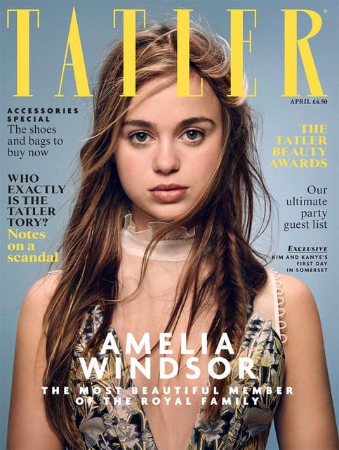 Tatler April 2016 cover — Tatler U.K.