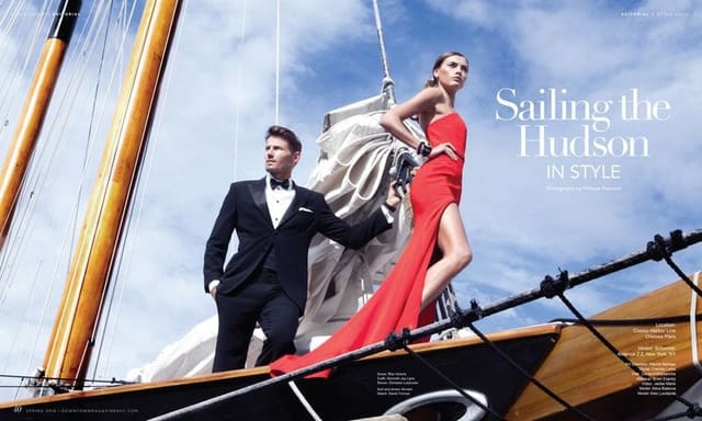 Sailing The Hudson for Downtown Magazine
