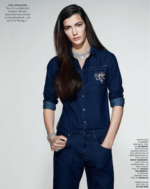 DIAMONDS AND DENIM — Tatler U.K.